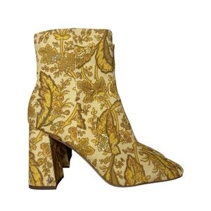 Same Edelman Codie Square Toe Heel Size 8 1/2 W